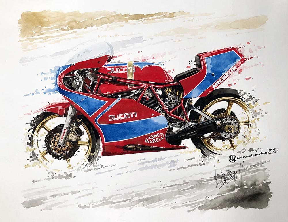 Ducati Pantah TT1 750 1984