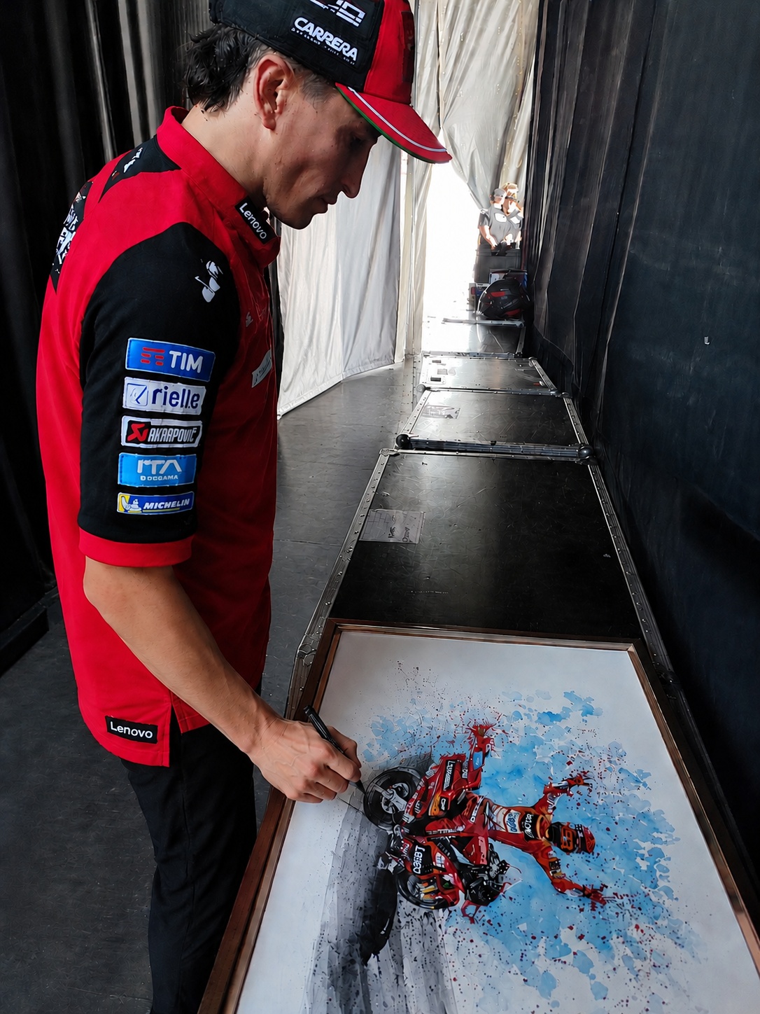 MOTOGP  Marc Marquez "Dédicacée"